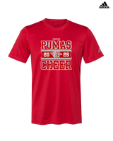 Bisbee HS Cheer Stamp - Mens Adidas Performance Shirt