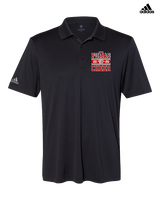 Bisbee HS Cheer Stamp - Mens Adidas Polo