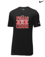 Bisbee HS Cheer Stamp - Mens Nike Cotton Poly Tee