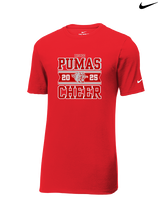 Bisbee HS Cheer Stamp - Mens Nike Cotton Poly Tee