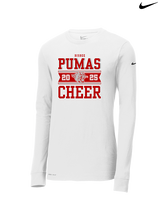 Bisbee HS Cheer Stamp - Mens Nike Longsleeve