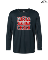 Bisbee HS Cheer Stamp - Mens Oakley Longsleeve