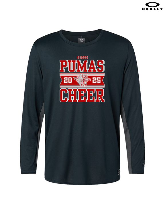 Bisbee HS Cheer Stamp - Mens Oakley Longsleeve