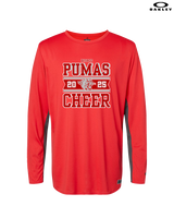 Bisbee HS Cheer Stamp - Mens Oakley Longsleeve