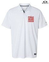 Bisbee HS Cheer Stamp - Mens Oakley Polo