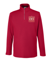 Bisbee HS Cheer Stamp - Mens Quarter Zip