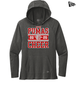 Bisbee HS Cheer Stamp - New Era Tri-Blend Hoodie