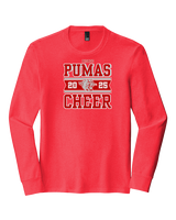 Bisbee HS Cheer Stamp - Tri-Blend Long Sleeve