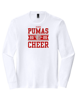 Bisbee HS Cheer Stamp - Tri-Blend Long Sleeve