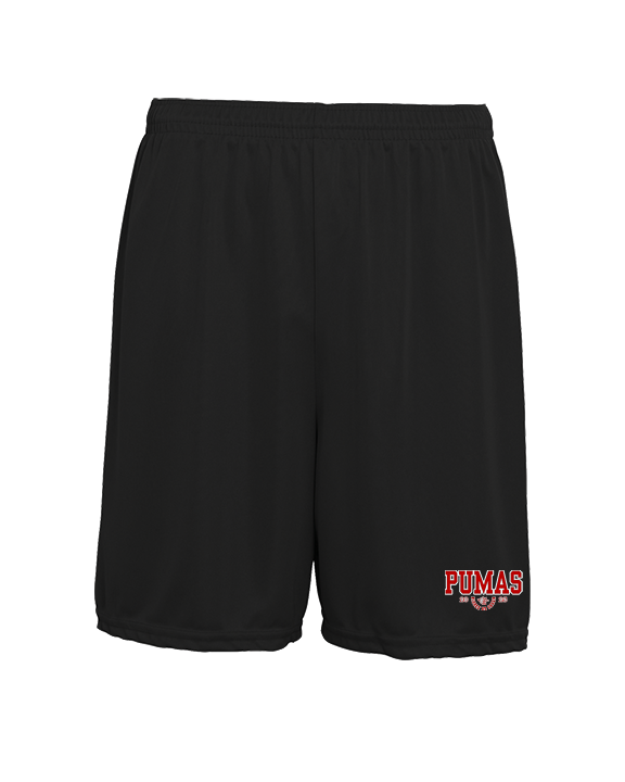 Bisbee HS Cheer Swoop - Mens 7inch Training Shorts