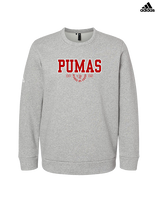 Bisbee HS Cheer Swoop - Mens Adidas Crewneck
