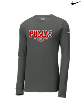 Bisbee HS Cheer Swoop - Mens Nike Longsleeve