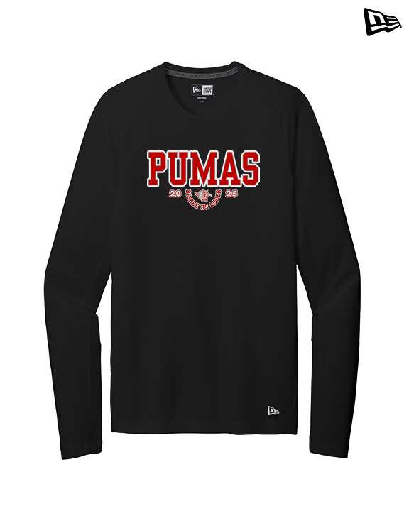 Bisbee HS Cheer Swoop - New Era Performance Long Sleeve