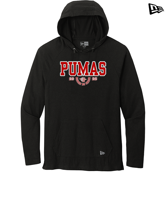 Bisbee HS Cheer Swoop - New Era Tri-Blend Hoodie