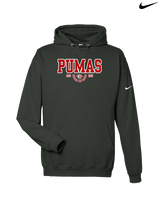 Bisbee HS Cheer Swoop - Nike Club Fleece Hoodie