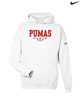 Bisbee HS Cheer Swoop - Nike Club Fleece Hoodie