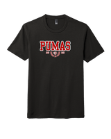 Bisbee HS Cheer Swoop - Tri-Blend Shirt