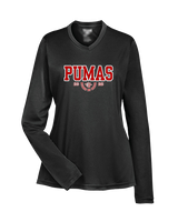 Bisbee HS Cheer Swoop - Womens Performance Longsleeve