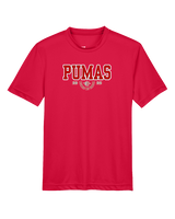 Bisbee HS Cheer Swoop - Youth Performance Shirt