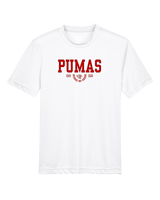 Bisbee HS Cheer Swoop - Youth Performance Shirt