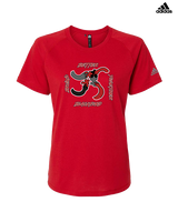 Blackford Unified Sports Logo 5 - Womens Adidas Performance Shirt