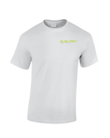 Blast Pocket Logo - Cotton White T-Shirt (Bundle)