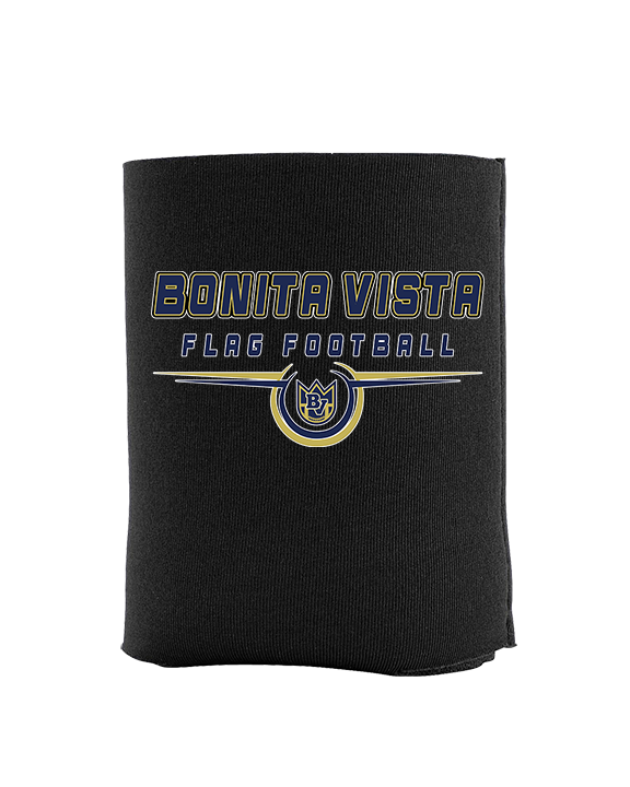 Bonita Vista HS Flag Football Design - Koozie