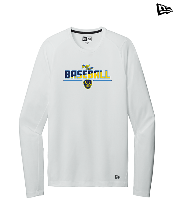 Brew Crew Baseball Club Baseball Cut - New Era Performance Long Sleeve