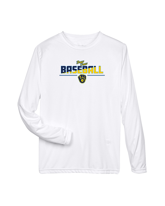 Brew Crew Baseball Club Baseball Cut - Performance Longsleeve