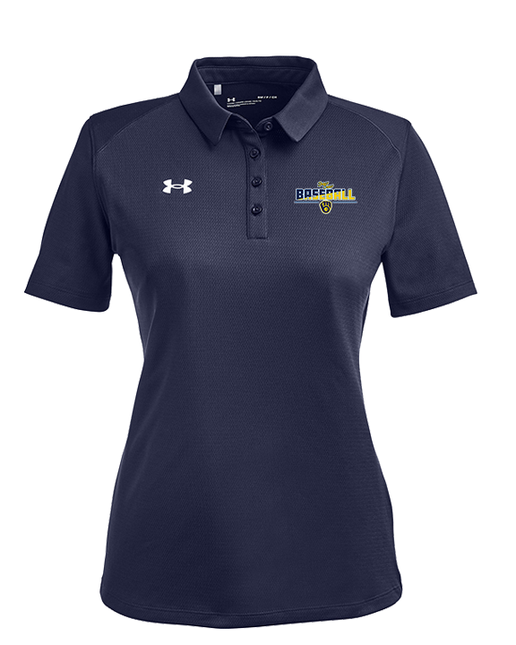 Brew Crew Baseball Club Baseball Cut - Under Armour Ladies Tech Polo