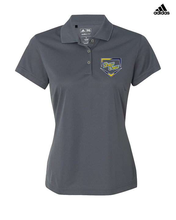 Brew Crew Baseball Club Baseball Plate - Adidas Womens Polo