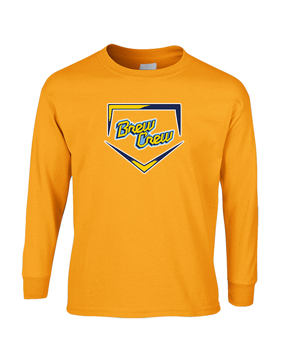 Brew Crew Baseball Club Baseball Plate - Cotton Longsleeve