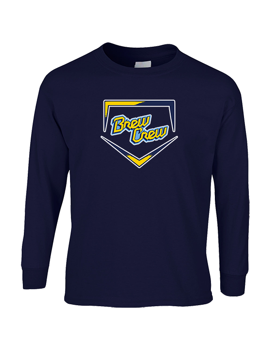 Brew Crew Baseball Club Baseball Plate - Cotton Longsleeve