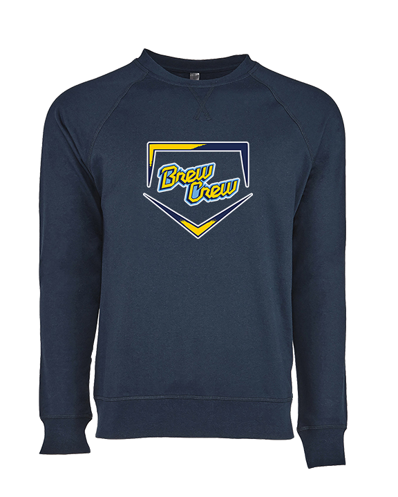 Brew Crew Baseball Club Baseball Plate - Crewneck Sweatshirt
