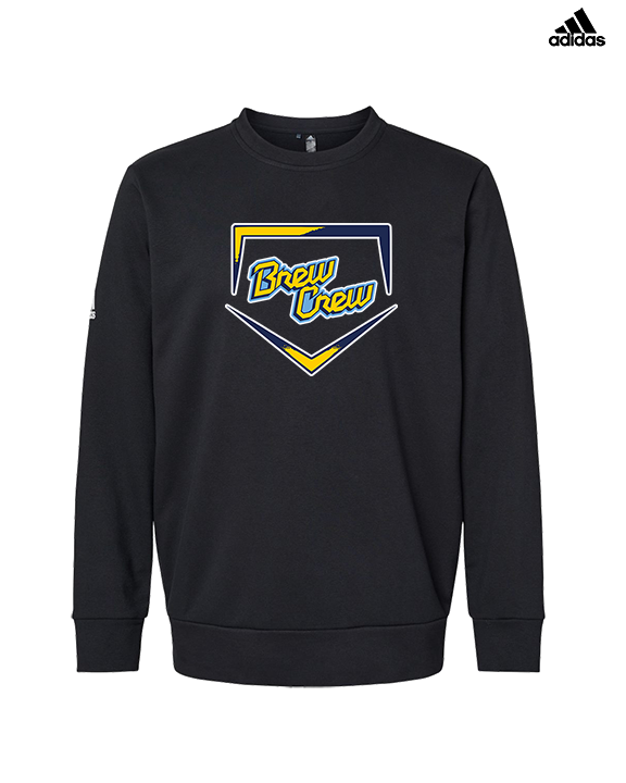 Brew Crew Baseball Club Baseball Plate - Mens Adidas Crewneck