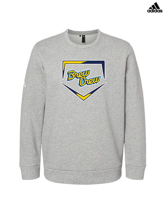 Brew Crew Baseball Club Baseball Plate - Mens Adidas Crewneck