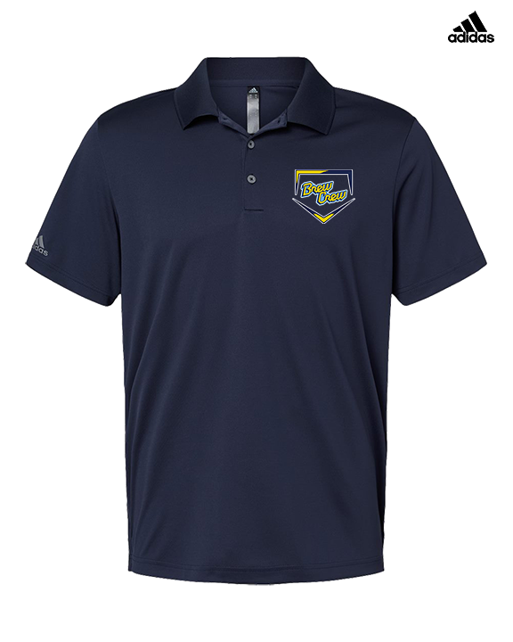 Brew Crew Baseball Club Baseball Plate - Mens Adidas Polo