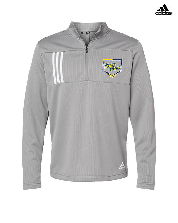 Brew Crew Baseball Club Baseball Plate - Mens Adidas Quarter Zip