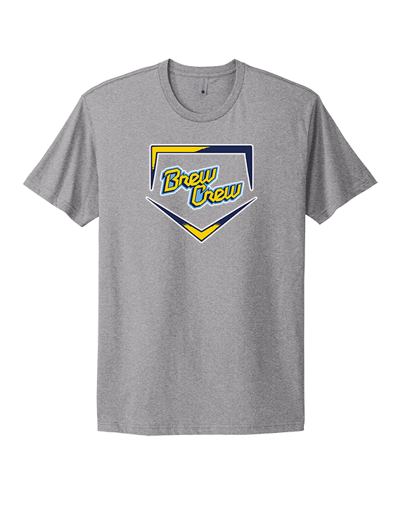 Brew Crew Baseball Club Baseball Plate - Mens Select Cotton T-Shirt