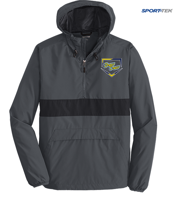 Brew Crew Baseball Club Baseball Plate - Mens Sport Tek Jacket