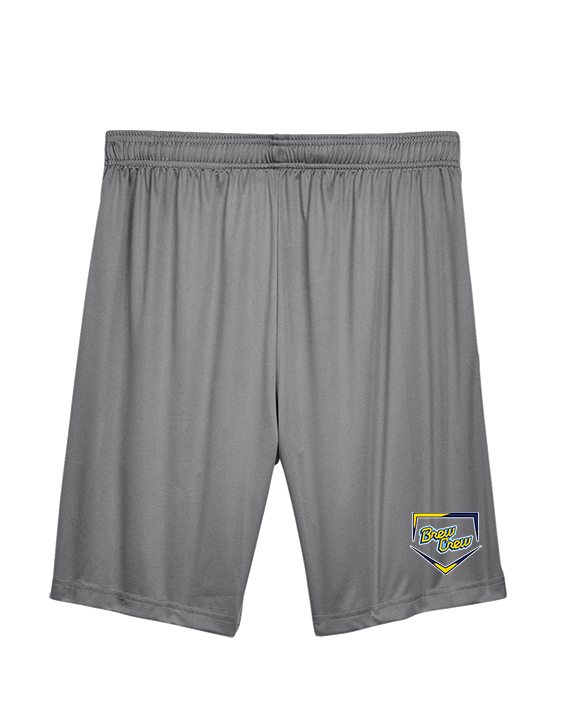 Brew Crew Baseball Club Baseball Plate - Mens Training Shorts with Pockets