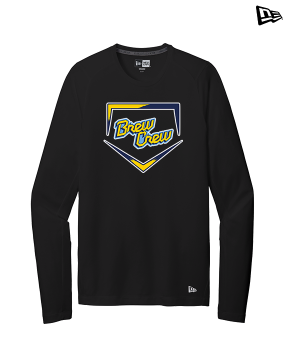 Brew Crew Baseball Club Baseball Plate - New Era Performance Long Sleeve