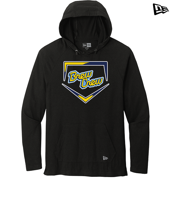 Brew Crew Baseball Club Baseball Plate - New Era Tri-Blend Hoodie