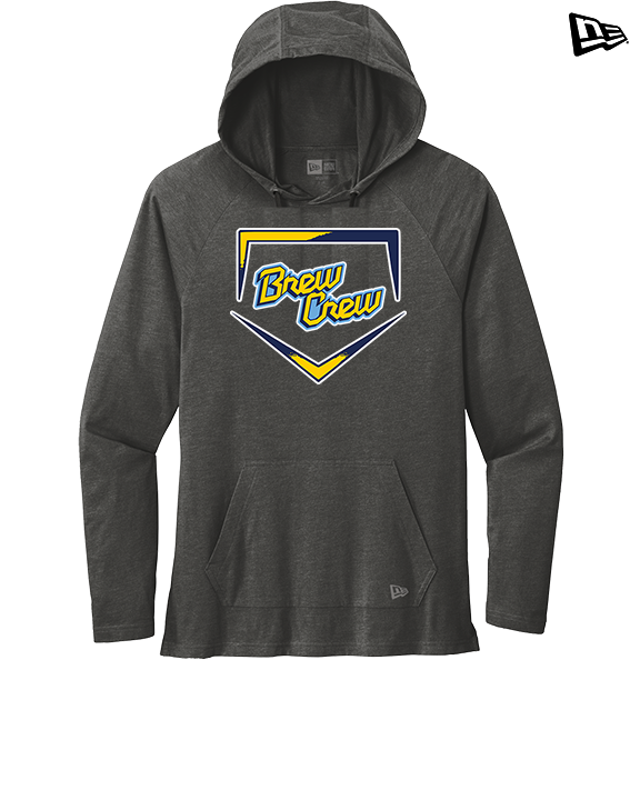 Brew Crew Baseball Club Baseball Plate - New Era Tri-Blend Hoodie