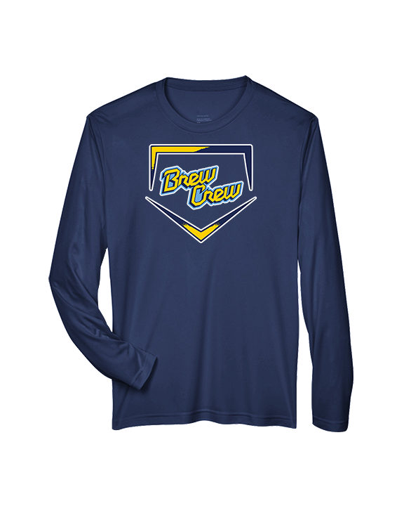 Brew Crew Baseball Club Baseball Plate - Performance Longsleeve