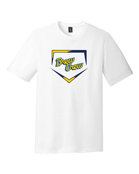 Brew Crew Baseball Club Baseball Plate - Tri-Blend Shirt