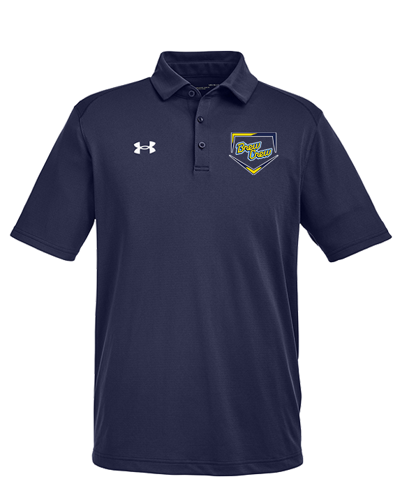 Brew Crew Baseball Club Baseball Plate - Under Armour Mens Tech Polo