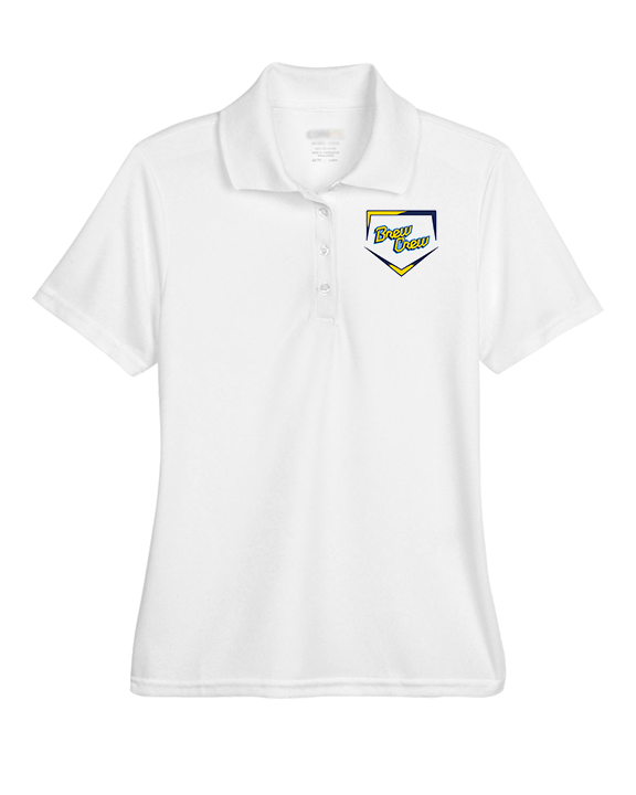Brew Crew Baseball Club Baseball Plate - Womens Polo