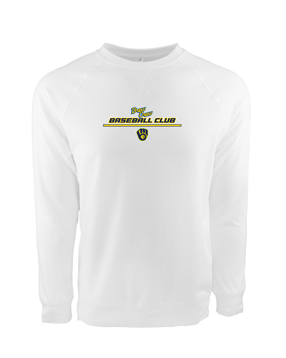 Brew Crew Baseball Club Baseball Split - Crewneck Sweatshirt