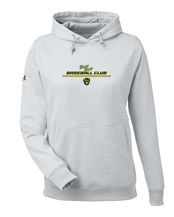 Brew Crew Baseball Club Baseball Split - Under Armour Ladies Storm Fleece
